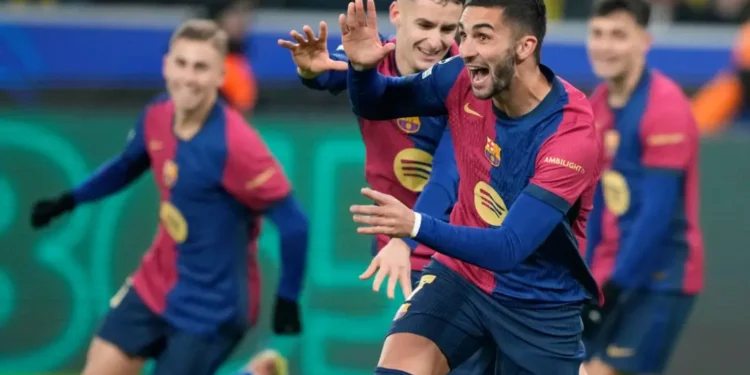 Barcelona Triumphs in a Thrilling 3-2 Victory Against Dortmund
