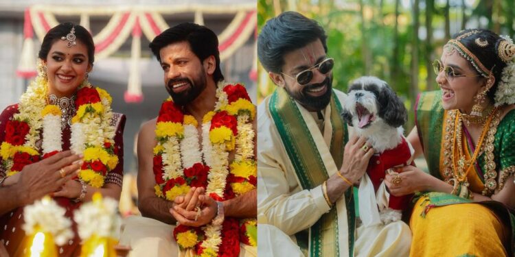 Keerthy Suresh Marries Long-Time Boyfriend Antony Thattil