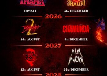 Maddock Films Unveils a Line-Up of Horror-Comedy Blockbusters