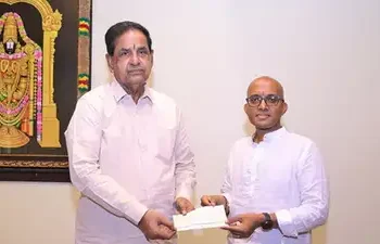Google Vice President’s Generous Donation to Tirupati Temple