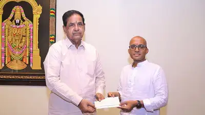 Google Vice President’s Generous Donation to Tirupati Temple