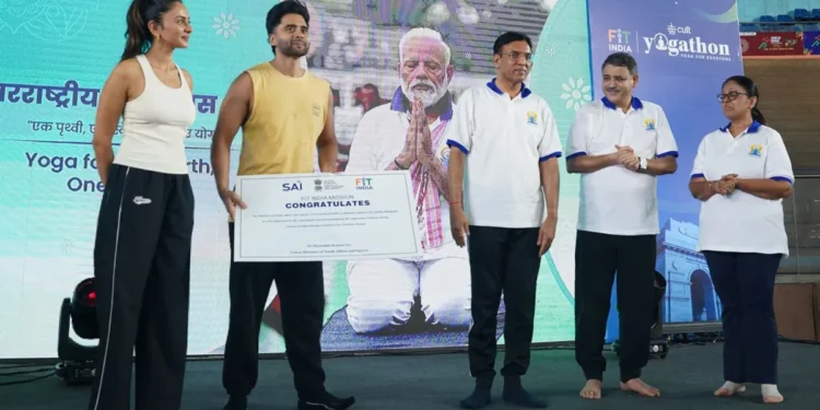 A Healthy Partnership: Jackky Bhagnani and Ministry of Youth Affairs and Sports