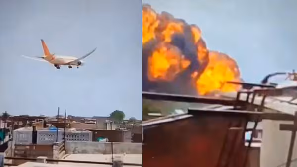 242 Onboard as Air India Flight Crashes Near Ahmedabad, Rescue Operations Underway