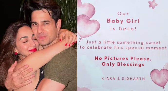 Bollywood’s Power Couple Welcomes Baby Girl: Kiara Advani and Sidharth Malhotra’s Joyous News