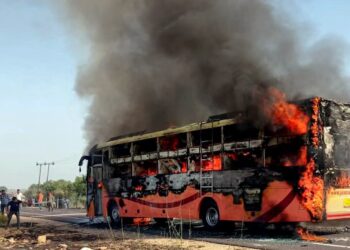 Highway Inferno: Jodhpur-Bound Bus Tragedy Claims 20 Lives