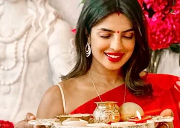 Priyanka Chopra Jonas: Blending Tradition with Global Glamour for Karwa Chauth