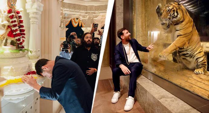 The G.O.A.T. in Jamnagar: Lionel Messi’s Spiritual and Wild Sojourn at Vantara