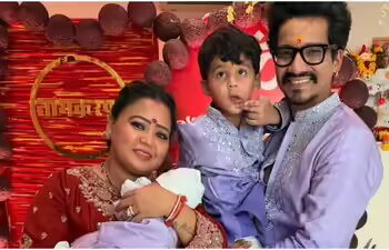 A Hero of Fame: Bharti Singh and Haarsh Limbachiyaa Reveal Son’s Name
