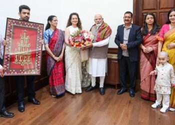 A Milestone of Power and Poise: Kangana Ranaut’s 40th Birthday at the Prime Minister’s Residence