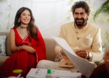 A Soulful Union: Gaurav Kapur and Kritika Kamra’s Terrace Wedding
