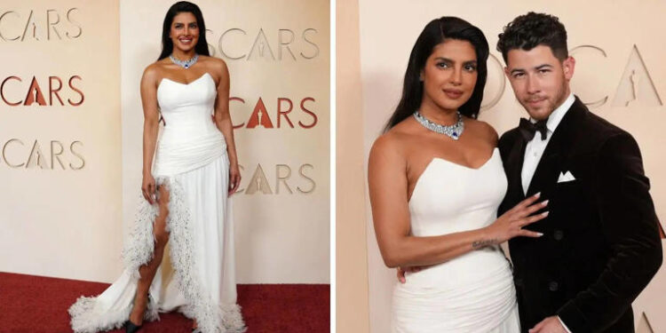 The Empress of Elegance: Priyanka Chopra Jonas Reinvents Hollywood’s Golden Era at the 98th Academy Awards